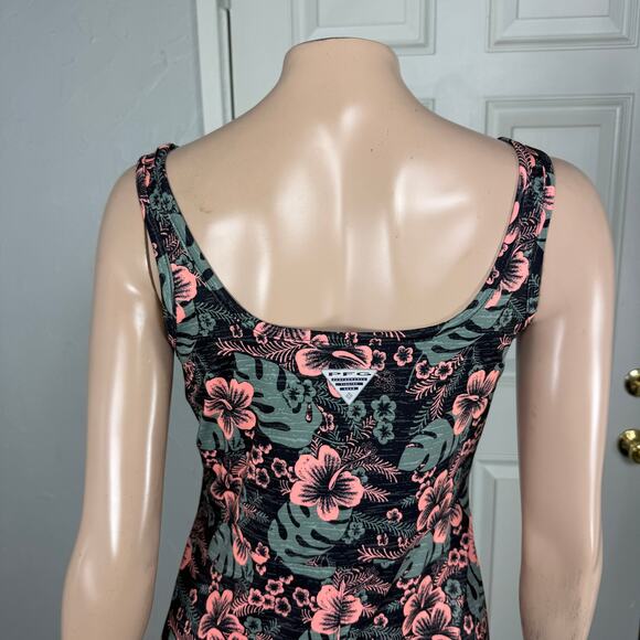 Columbia Women's Dress PFG Freezer III M Travel Tropical Floral Hawaiian E4-29 - Picture 5 of 7